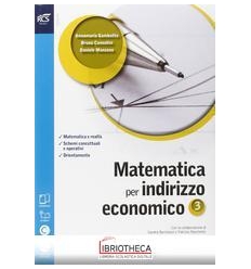 MATEMATICA PER INDIRIZZO ECONOMICO 3 ED. MISTA