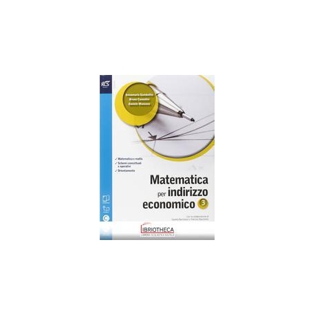 MATEMATICA PER INDIRIZZO ECONOMICO 3 ED. MISTA