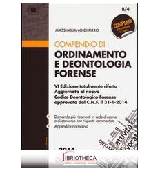 COMPENDIO DI ORDINAMENTO E DEONTOLOGIA F