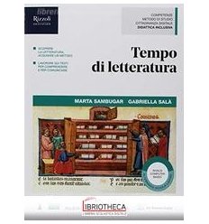 TEMPO DI LETTERATURA SET MAIOR 1 ED. MISTA