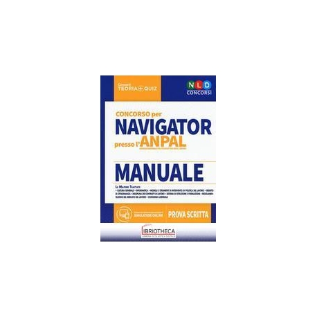 CONCORSO PER NAVIGATOR PRESSO L'ANPAL - MANUALE - PR