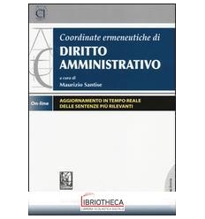 COORDINATE ERMENEUTICHE DIRITTO AMM.VO