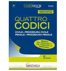 QUATTRO CODICI MINOR