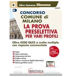 328/M1 CONCORSO COMUNE DI MILANO-LA PROV