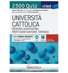 EDITEST. UNIVERSITÀ CATTOLICA. MEDICINA ODONTOIATRIA