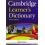 CAMBRIDGE LEARNER'S DICTIONARY FOURTH EDITION