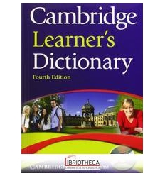 CAMBRIDGE LEARNER'S DICTIONARY FOURTH EDITION