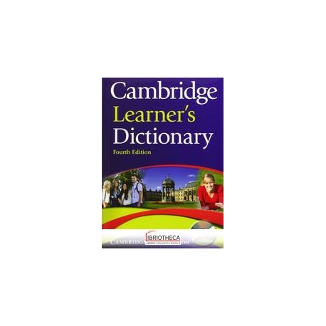 CAMBRIDGE LEARNER'S DICTIONARY FOURTH EDITION