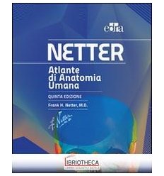 ATLANTE ANATOMIA UMANA BROSSURA NETTER