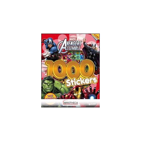 500/1000 STICKERS - AVENGERS ASSEMBLE. 1000 STICKERS