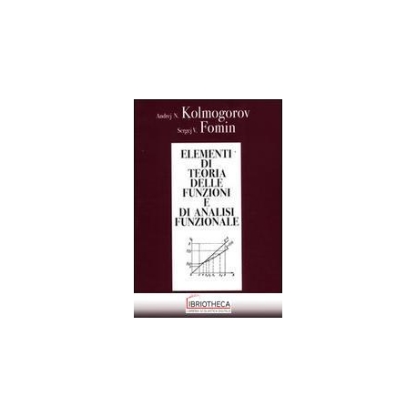 ELEMENTI DI TEORIA DELLE FUNZIONI E DI ANALISI FUNZI