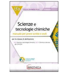 TFA. SCIENZE E TECNOLOGIE CHIMICHE. MANUALE TEORICO.