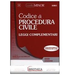 CODICE PROCEDURA CIVILE MINOR