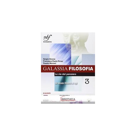 GALASSIA FILOSOFIA 3 ED. MISTA