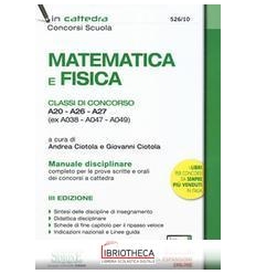 526/10 MATEMATICA E FISICA-CLASSI DI CON