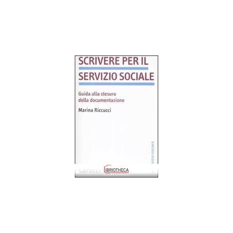 SCRIVERE PER SERVIZIO SOCIALE