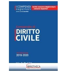 DIRITTO CIVILE 2019-2020 - COMPENDIO