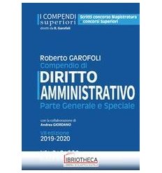 DIRITTO AMMINISTRATIVO PARTE GENERALE E SPECIALE DIR