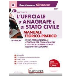 328/4 L'UFFICIALE D'ANAGRAFE E DI STAT