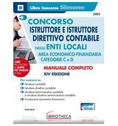 328/3 CONCORSO ISTRUTTORE E ISTRUTTORE D