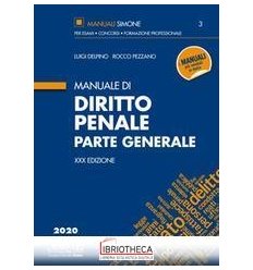 MANUALE DI DIRITTO PENALE (PARTE GENERALE)