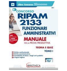 CONCORSO RIPAM 2133 (ORA 2736) FUNZIONARI AMMINISTRA