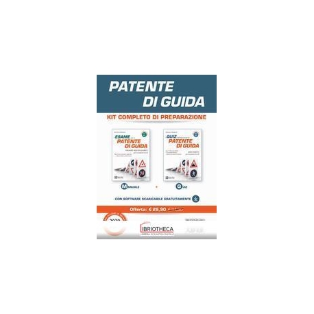 PATENTE DI GUIDA. KIT COMPLETO DI P