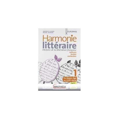 HARMONIE LITTERAIRE 1 ED. MISTA