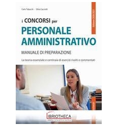 CONCORSI PERSONALE AMM.