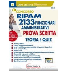 CONCORSO RIPAM 2133 (ORA 2736) FUNZIONARI AMMINISTRA