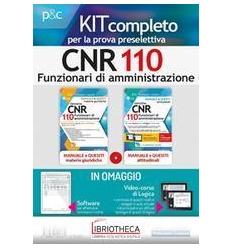 KIT CONCORSO CNR 110 FUNZ. AMMINISTR.