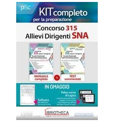 KIT CONCORSO 315 ALL. DIRIGENTI SNA