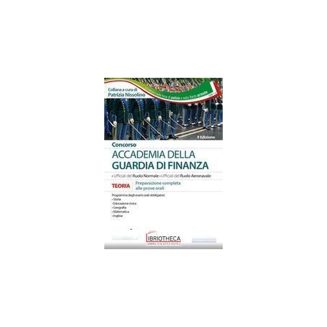 CONCORSO ACCADEMIA GDF 2ED