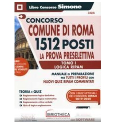 342/A CONC.COMUNE ROMA 1512 PP TOMO 1