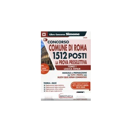 342/A CONC.COMUNE ROMA 1512 PP TOMO 1