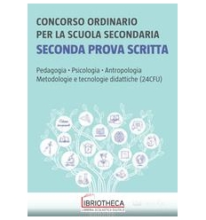 CONCORSO ORDINARIO SCUOLA SECONDARIA. II PROVA SCRIT