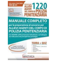 CONCORSO PER 1220 ALLIEVI AGENTI DEL CORPO DI POLIZI