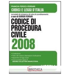 COD.PROCEDURA CIVILE 2008