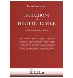 ISTITUZIONI DI DIRITTO CIVILE IV EDIZIONE