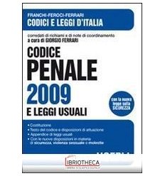 CODICE PENALE 2009