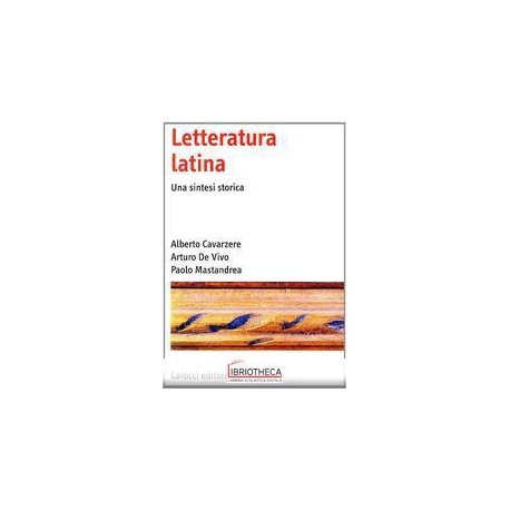 LETTERATURA LATINA