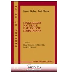 LINGUAGGIO NATURALE E SELEZIONE DARWINIANA