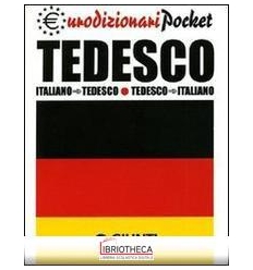 DIZIONARIO ITALIANO-TEDESCO, TEDESCO-ITALIANO - POCK