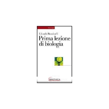 PRIMA LEZIONE DI BIOLOGIA