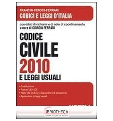 CODICE CIVILE 2010 LEGGI USUAL