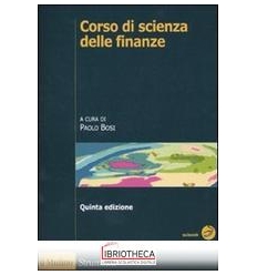 CORSO DI SCIENZA DELLE FINANZE