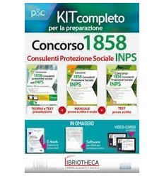 CONCORSO INPS 1858 CONSULENTI PROTEZIONE SOCIALE. KI