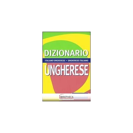 DIZIONARIO UNGHERESE TASCABILE