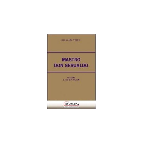 MASTRO DON GESUALDO