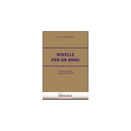 NOVELLE PER UN ANNO PIRANDELLO